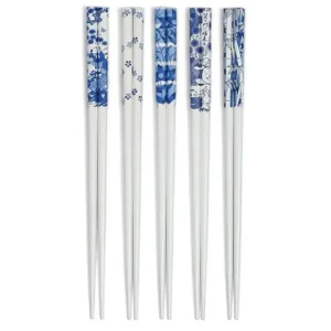 MIYA Company Chopsticks | Chopsticks Blue & White Assorted