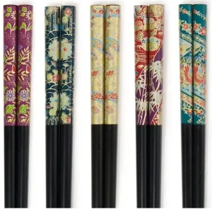MIYA Company Lacquerware | Chopsticks Kimono Print