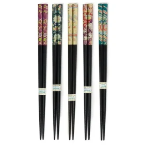 MIYA Company Lacquerware | Chopsticks Kimono Print