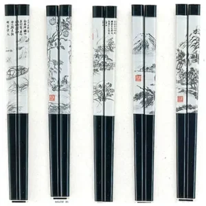 MIYA Company Lacquerware | Chopsticks Scroll Art