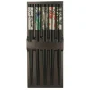 MIYA Company Chopsticks | Chopsticks Set Antique Byobu Black