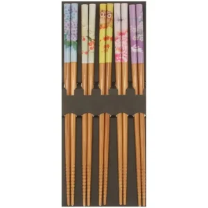 MIYA Company Chopsticks | Chopsticks Set Bamboo Garden Seasons