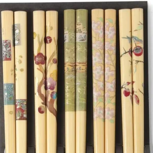 MIYA Company Chopsticks | Chopsticks Set Bamboo Seasons