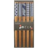 MIYA Company Chopsticks | Chopsticks Set Bamboo Waka Blue/White