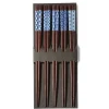 MIYA Company Chopsticks | Chopsticks Set Wood Aizome Patterns