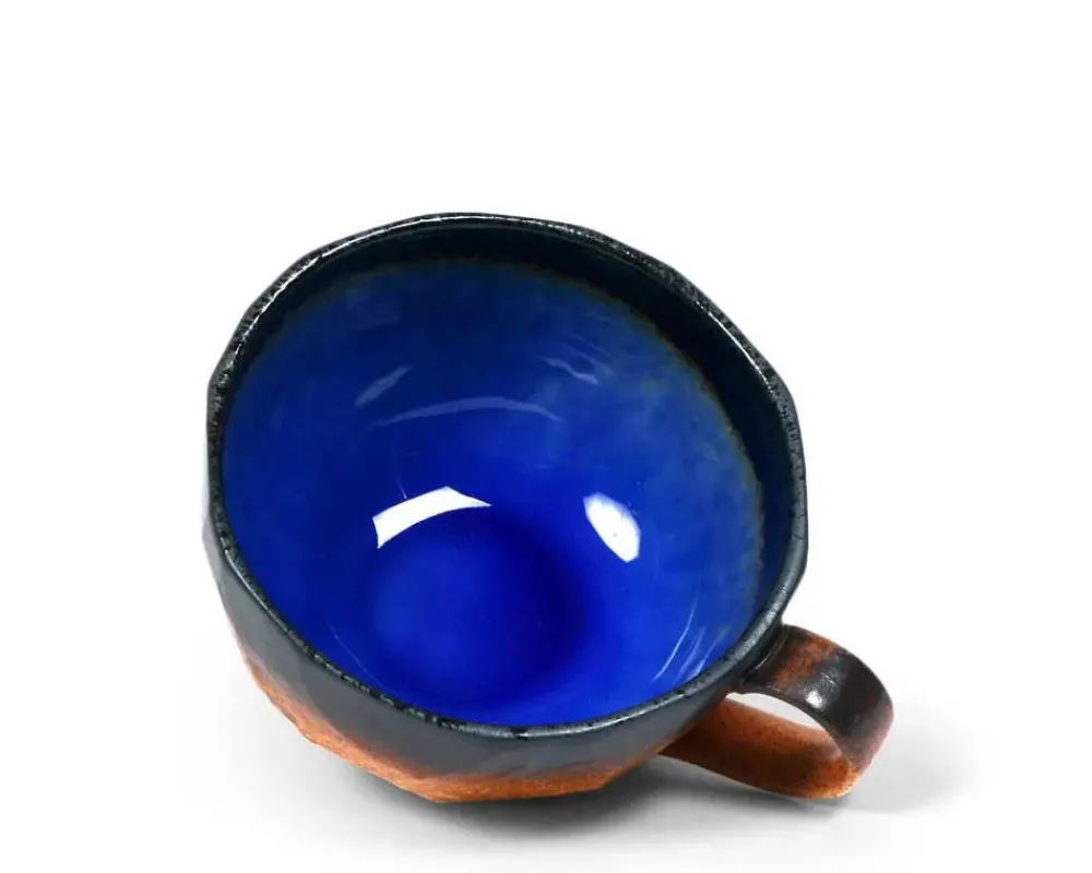 cobalt_blue__oz_boulder_mug_1.webp MIYA Company Mugs | Cobalt Blue 8 Oz. Boulder Mug