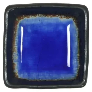 MIYA Company Sauce Dishes | Cobalt Blue 3" Sq. Sauce Dish
