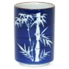 MIYA Company Teacups | Cobalt Blue Sasa 8 Oz. Teacup
