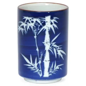 MIYA Company Teacups | Cobalt Blue Sasa 8 Oz. Teacup