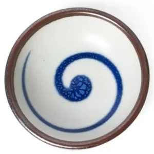 MIYA Company Sauce Dishes | Cobalt Swirl 3.25" Sauce Dish