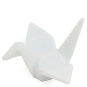 MIYA Company Weddings | Crane Chopstick Rest - White