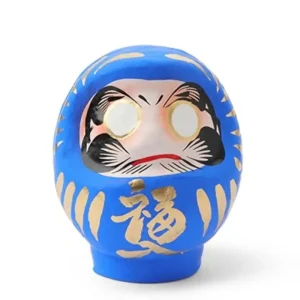 MIYA Company Figurines | Daruma Blue Achievement 3-3/4"