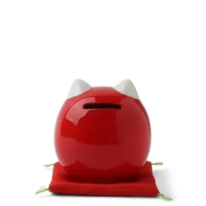 MIYA Company Figurines | Daruma Fortune Cat Bank 3.75