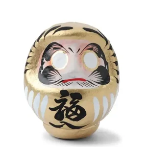 MIYA Company Figurines | Daruma Gold Wealth 3-3/4"
