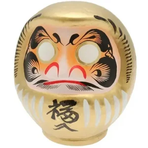 MIYA Company Figurines | Daruma Gold Wealth 7-3/4"
