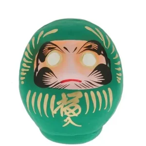 MIYA Company Figurines | Daruma Green Health 3-3/4"