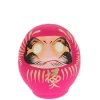 MIYA Company Figurines | Daruma Pink Love 3-3/4"