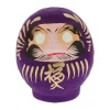 MIYA Company Figurines | Daruma Purple Advancement 3-3/4"