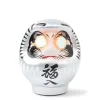 MIYA Company Figurines | Daruma Silver Perseverance 3-3/4"