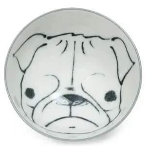 MIYA Company Dogs | Dog Days 4.5" Rice Bowl - Pug
