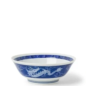 MIYA Company Ramen Bowls | Dragon Blue 7.75" Bowl