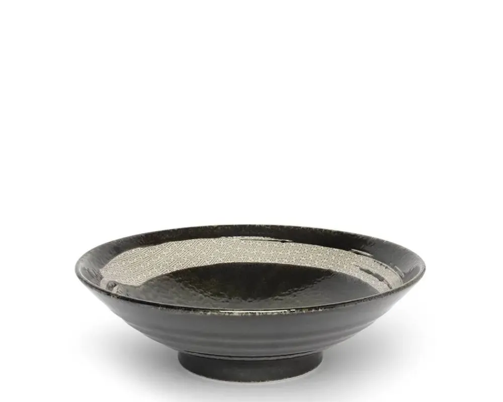 enso_dark_green_serving_bowl_1.webp MIYA Company Serving Bowls & Plates | Enso Dark Green Serving Bowl