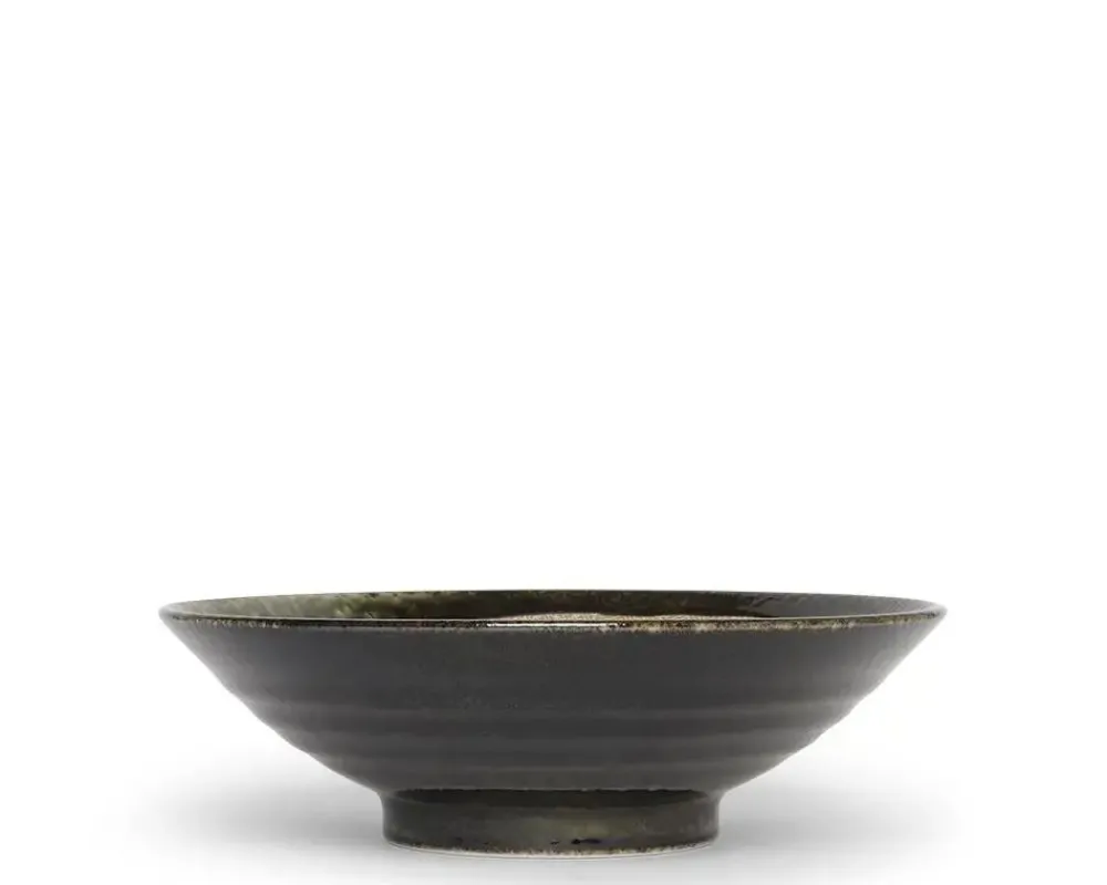 enso_dark_green_serving_bowl_2.webp MIYA Company Serving Bowls & Plates | Enso Dark Green Serving Bowl