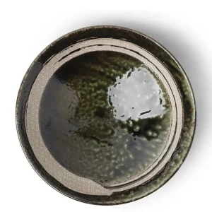 MIYA Company Serving Bowls & Plates | Enso Dark Green Serving Bowl