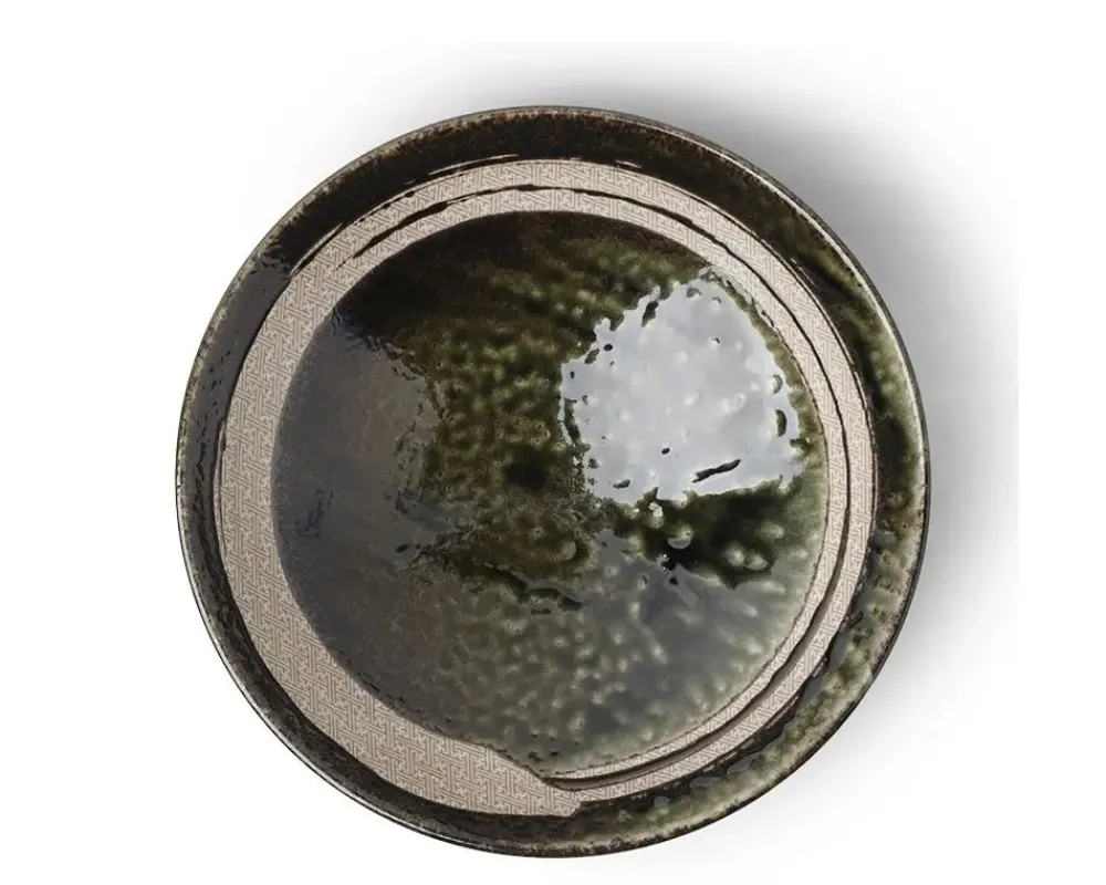 enso_dark_green_serving_bowl_4.webp MIYA Company Serving Bowls & Plates | Enso Dark Green Serving Bowl