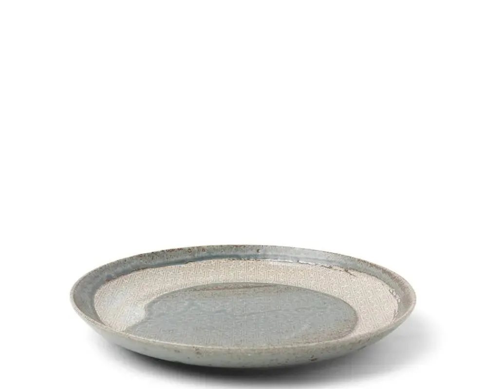 enso_green_plate__2-2.webp MIYA Company Medium Plates | Enso Green Plate 8-1/2"