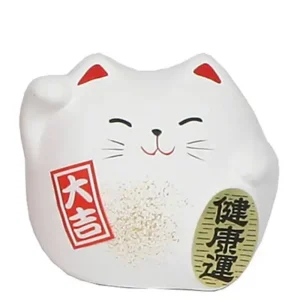 MIYA Company Figurines | Feng Shui Cat 2.25" - White