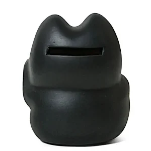 MIYA Company Figurines | Feng Shui Fortune Cat Bank - Black