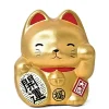 MIYA Company Figurines | Feng Shui Fortune Cat Bank - Gold