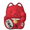 MIYA Company Figurines | Feng Shui Fortune Cat Bank - Red