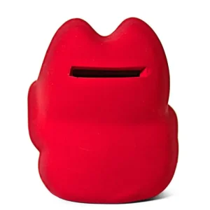 MIYA Company Figurines | Feng Shui Fortune Cat Bank - Red