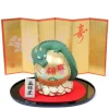MIYA Company Zodiac | Figurine Dragon Green With Lucky Gem 3"
