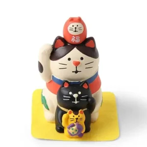 MIYA Company Figurines | Figurine Fortune Cat Stack