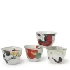 MIYA Company Cup/Mug Sets | Floral Fall 7 Oz. Teacup Set