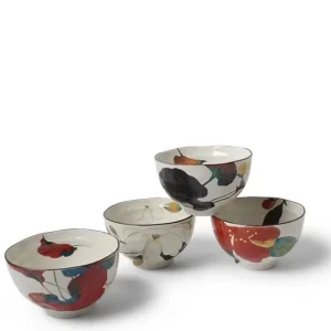 MIYA Company Bowl Sets | Floral Fall Rice Bowl Set