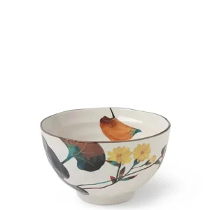 MIYA Company Bowl Sets | Floral Fall Rice Bowl Set