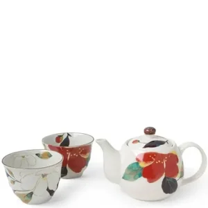 MIYA Company Tea Sets - Ceramic | Floral Fall Tea Set