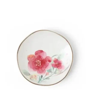 MIYA Company Small Plates | Floral Mini Plate Magenta