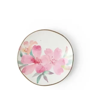MIYA Company Small Plates | Floral Mini Plate Pink
