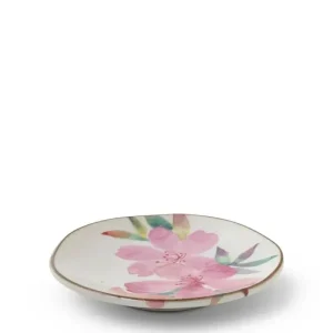 MIYA Company Small Plates | Floral Mini Plate Pink