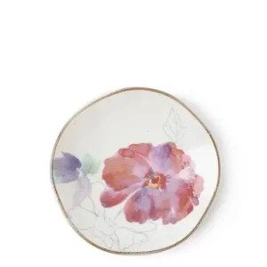 MIYA Company Small Plates | Floral Mini Plate Purple