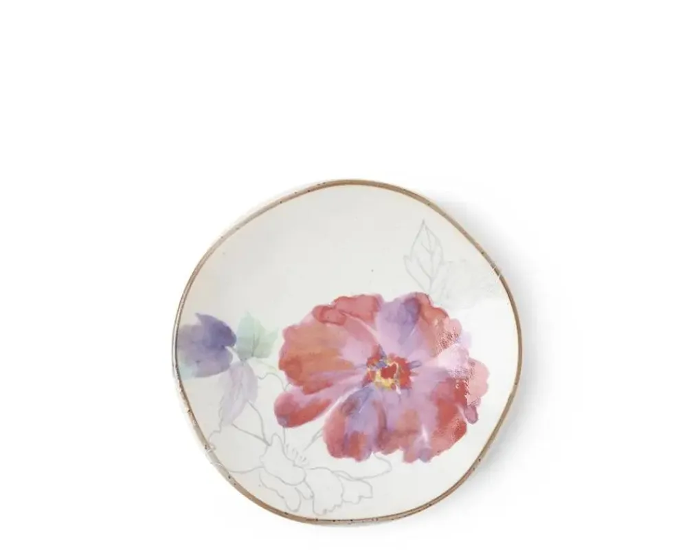 floral_mini_plate_purple_1.webp MIYA Company Small Plates | Floral Mini Plate Purple