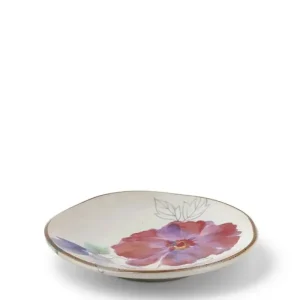 MIYA Company Small Plates | Floral Mini Plate Purple