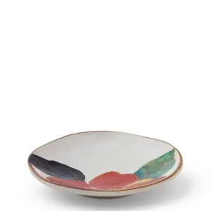 MIYA Company Small Plates | Floral Mini Plate Red