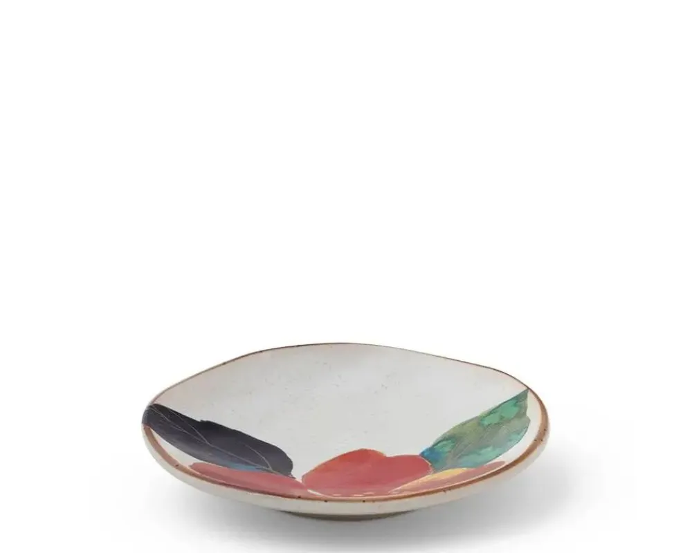 floral_mini_plate_red_2.webp MIYA Company Small Plates | Floral Mini Plate Red