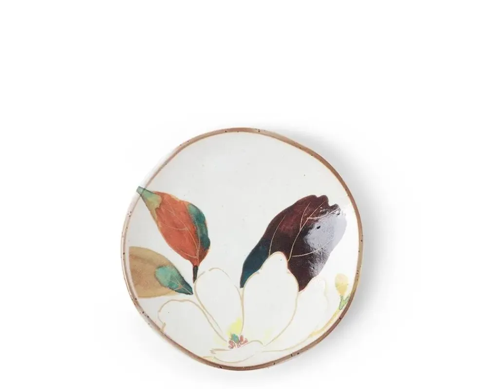 floral_mini_plate_white_1.webp MIYA Company Small Plates | Floral Mini Plate White